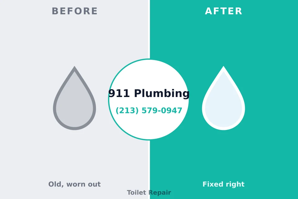 Before and after: plumbing repair Union Beach, NJ